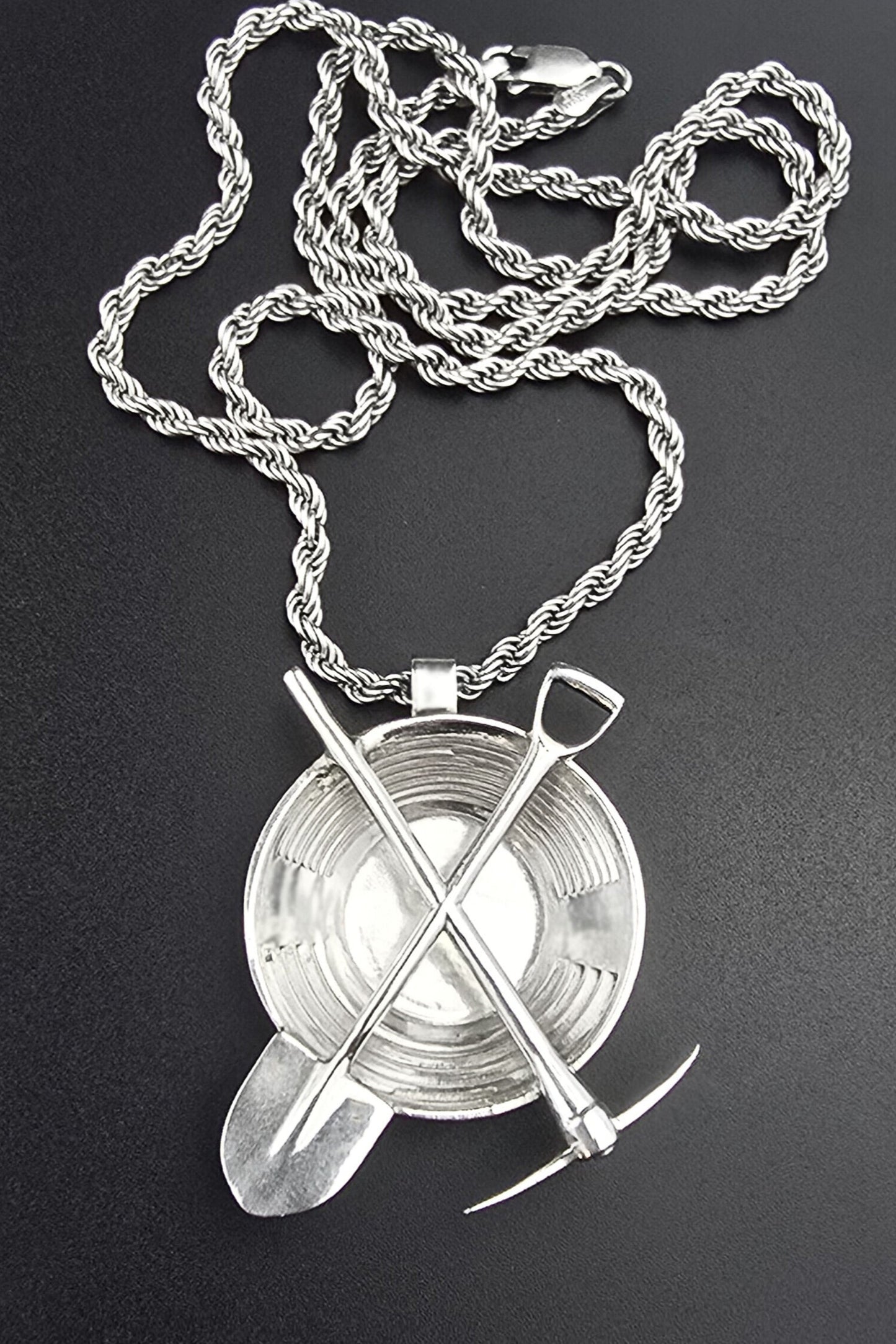 Sterling Silver Ultimate Miner's Pendant