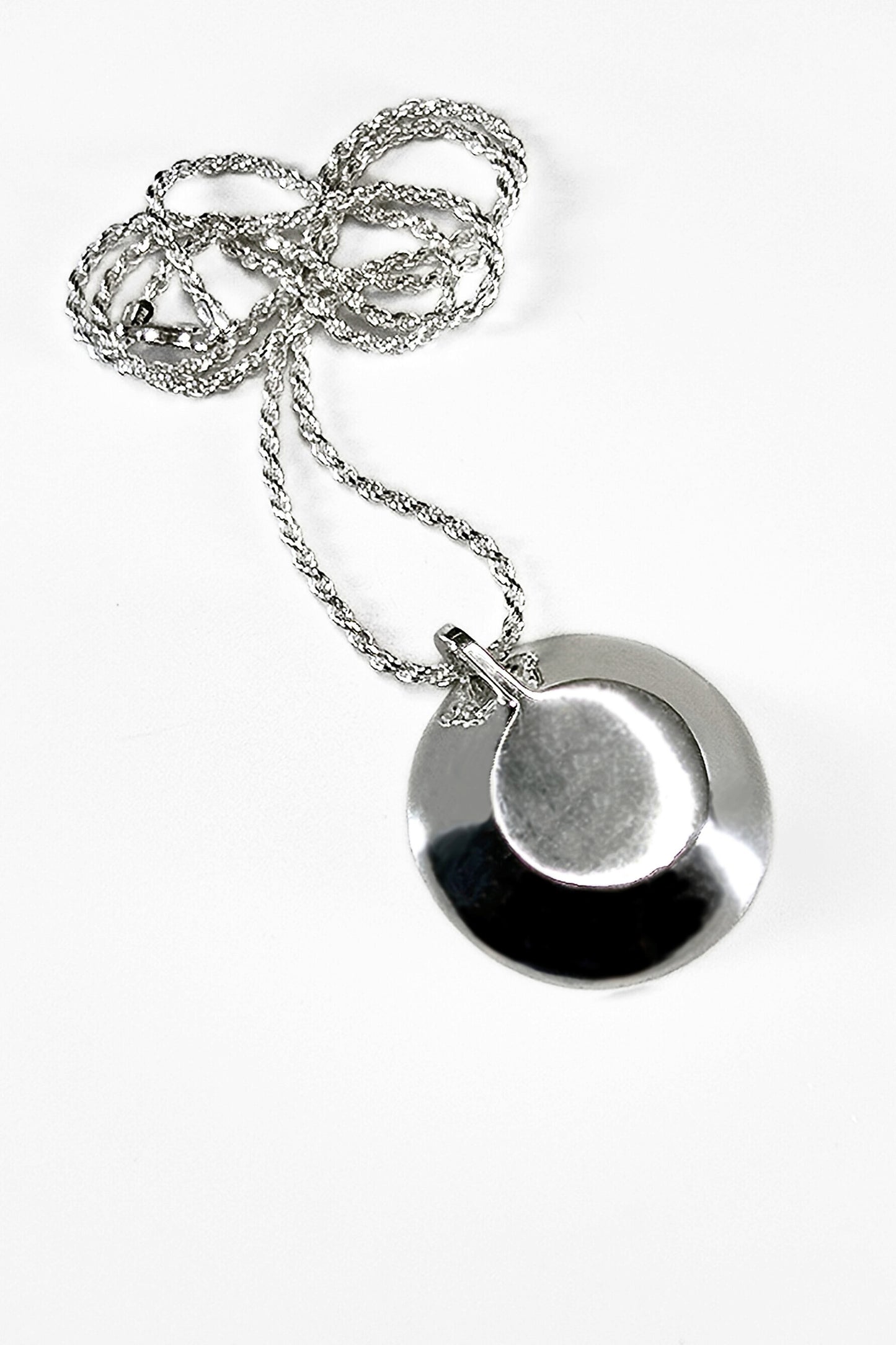 Sterling Silver Pan Pendant
