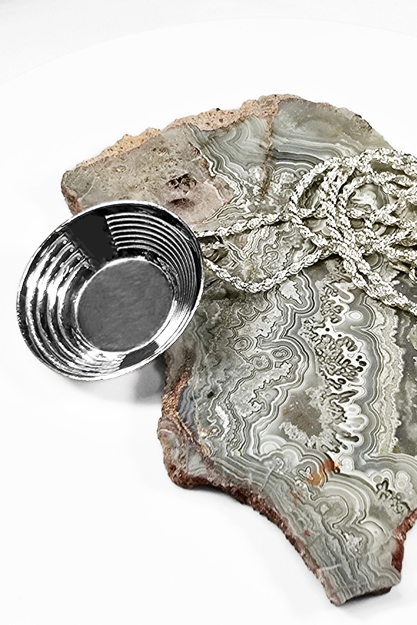 Sterling Silver Pan Pendant