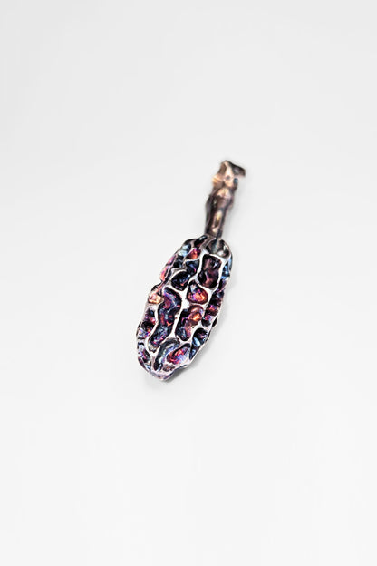 Sterling Silver PNW Morel Pendant