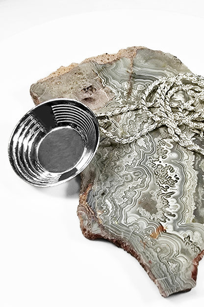 Sterling Silver Pan Pendant